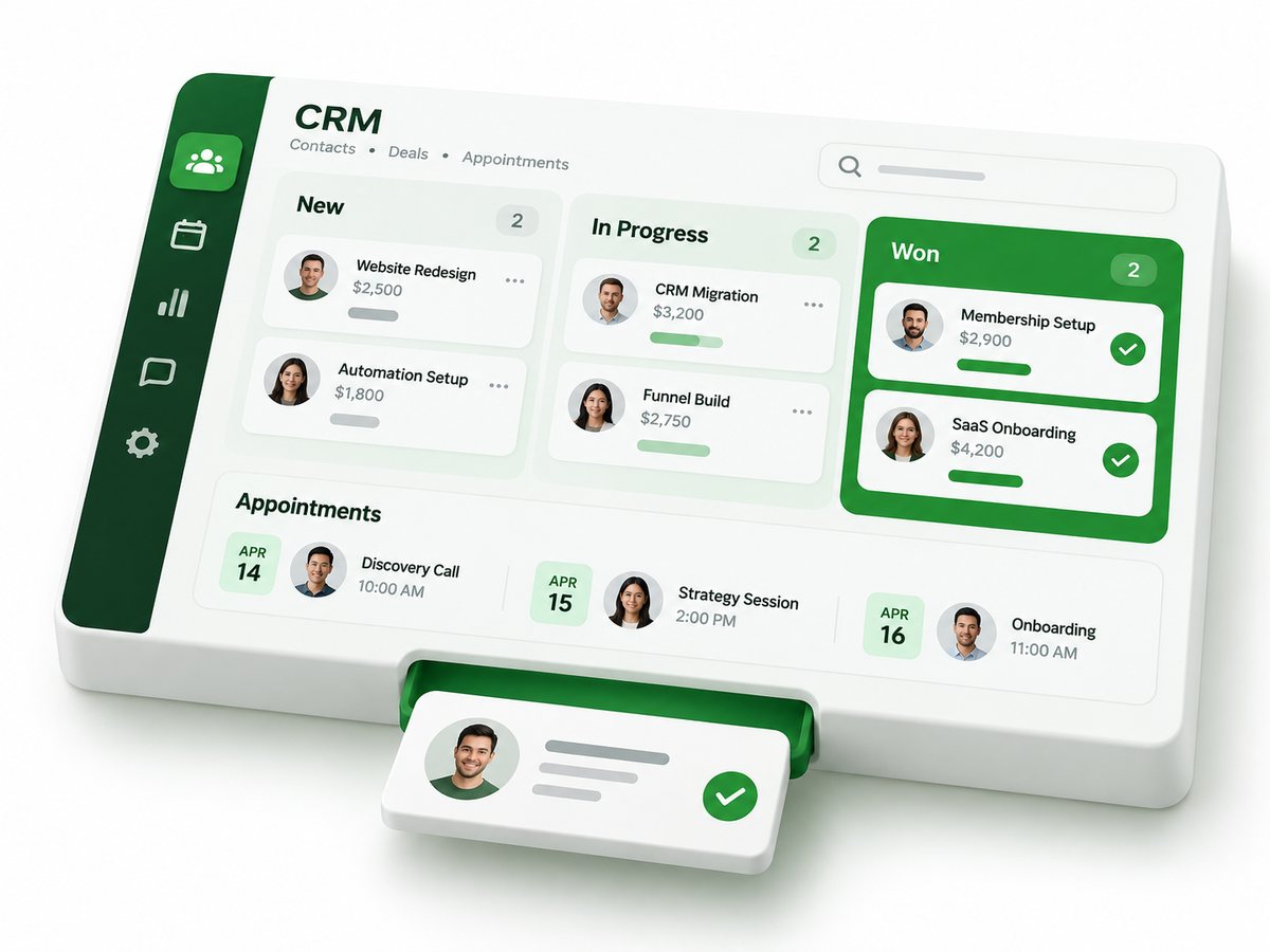 Illustration for Full CRM build