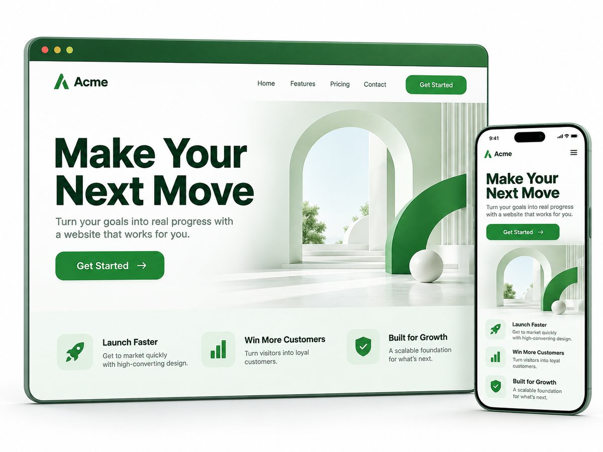 Illustration for Landing pages